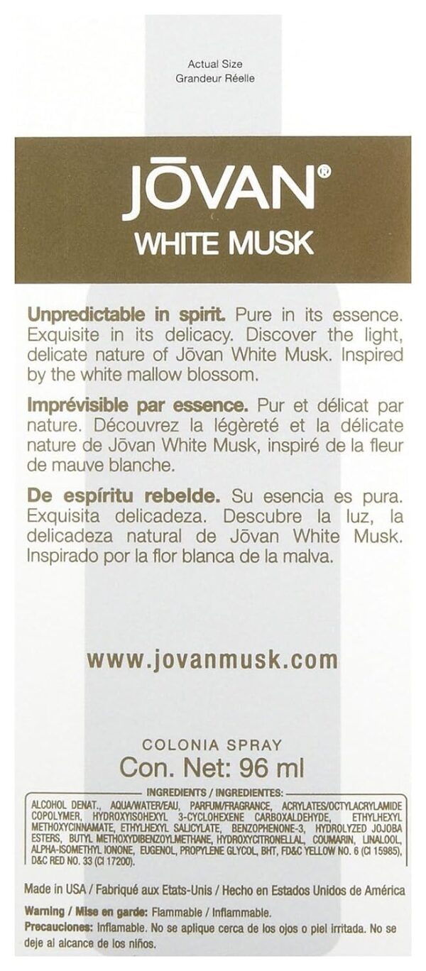 Jovan White Musk Perfume - Image 4